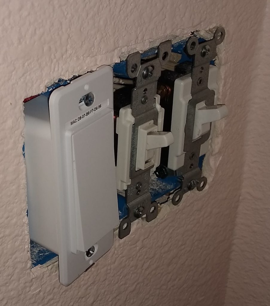 three gang light work box